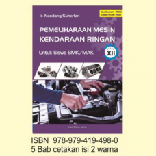 Buku Pemeliharaan Mesin Kendaraan Ringan SMK/MAK Kelas XII