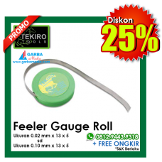 Feeler Gauge Roll Tekiro