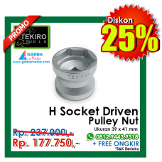 H Socket Driven Pulley Nut