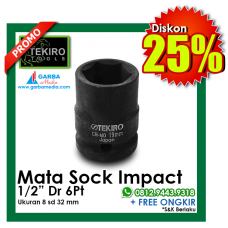 Mata Sock Impact 1/2"DR 6 PT Tekiro