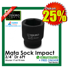 Mata Sock Impact 3/4"DR 6 PT Tekiro