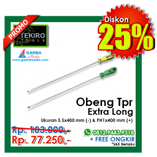 Obeng TPR Extra Long  Tekiro