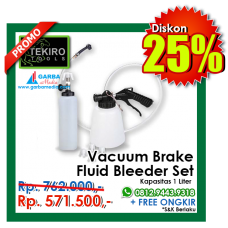 Vacuum Brake Fluid Bleeder Set