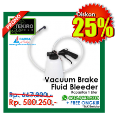 Vacuum Brake Fluid Bleeder